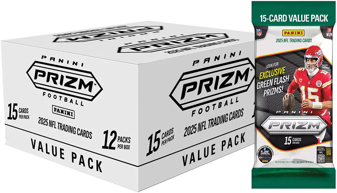 2025 Panini Prizm Football Cello Fat Pack Box