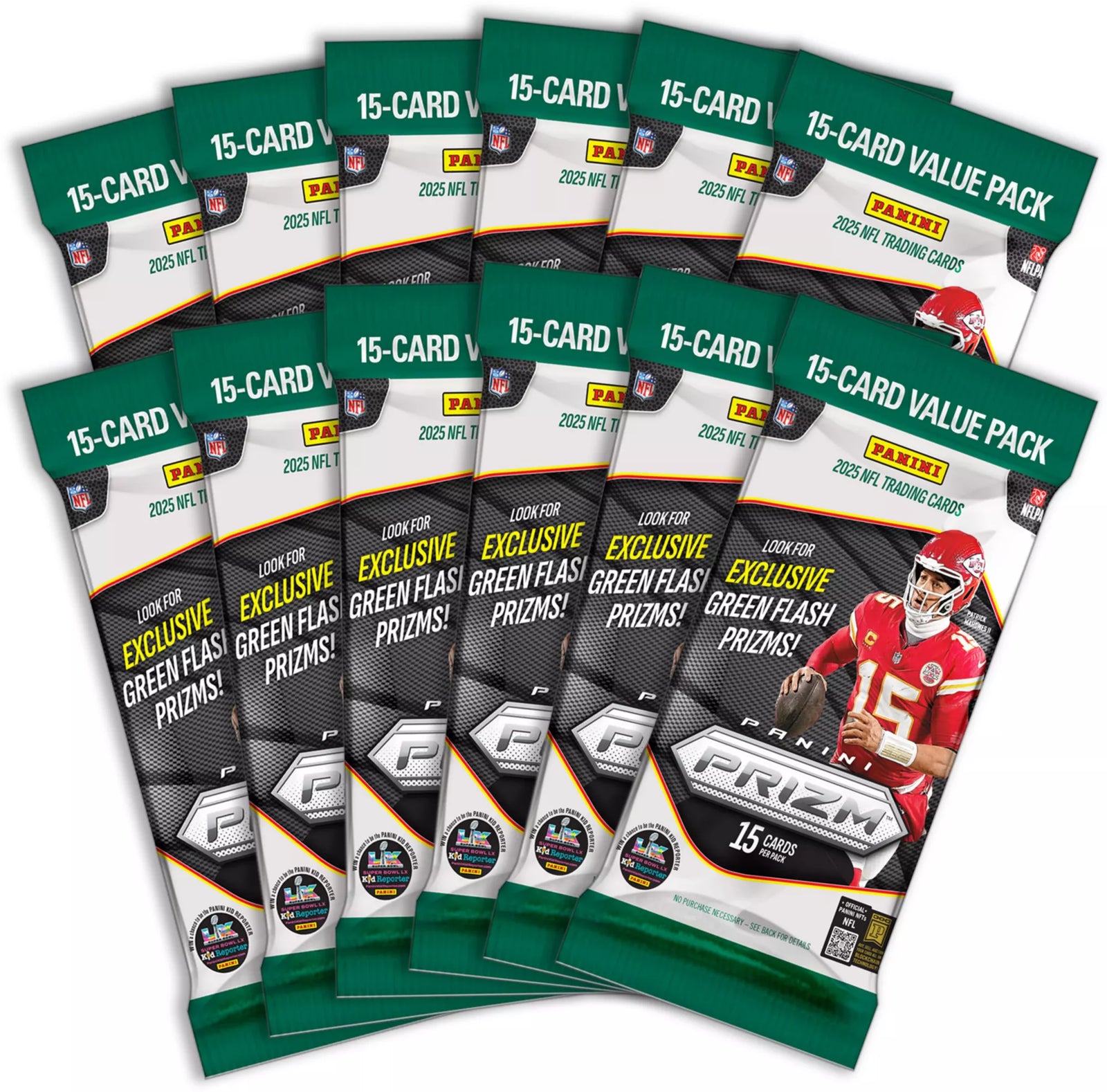 2025 Panini Prizm Football Cello Fat Pack Box