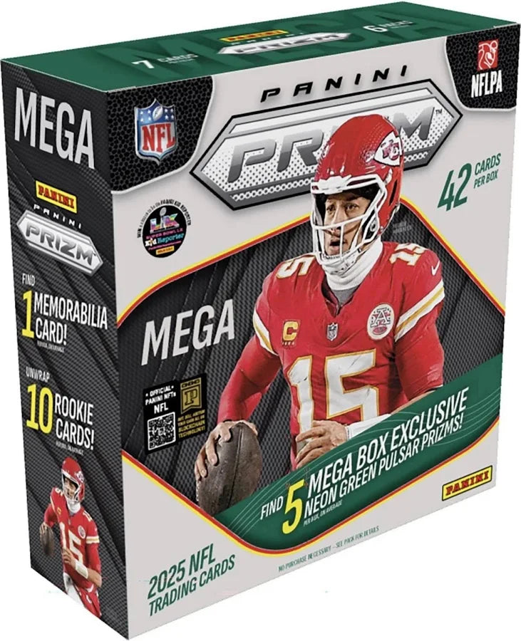 2025 Panini Prizm Football Mega Box