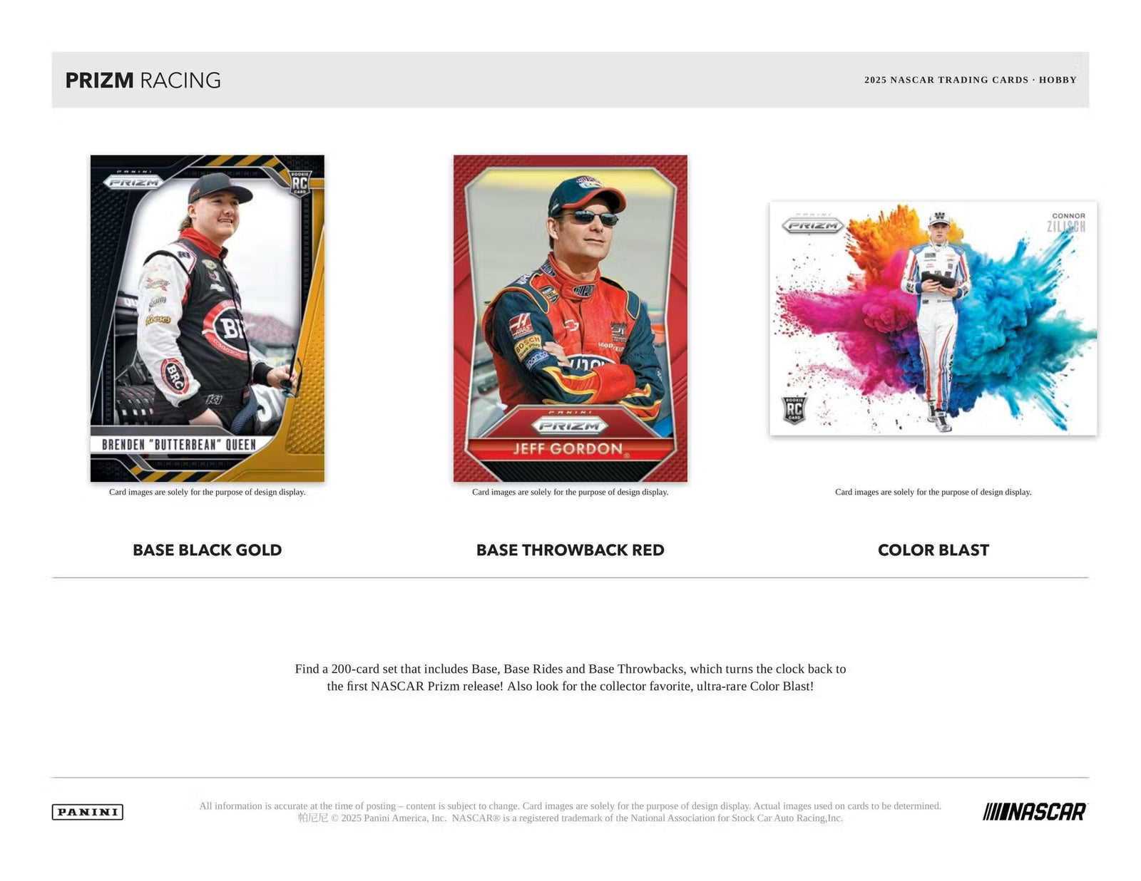 2025 Panini Prizm Racing Hobby Box