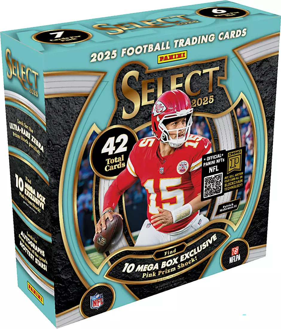 2025 Panini Select NFL Football Mega Box