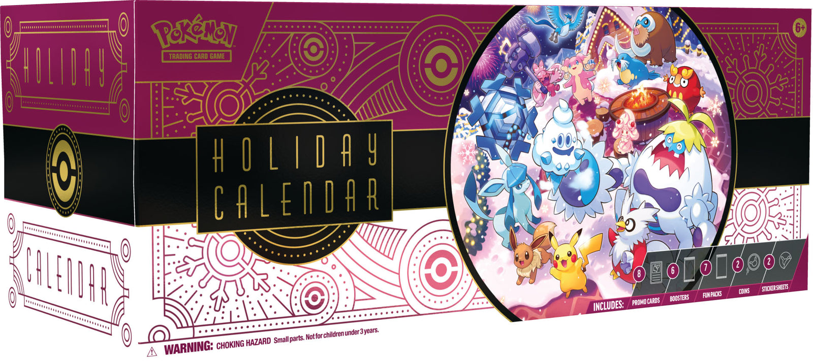 2025 Pokemon TCG: Holiday Calendar