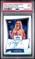 2025 Topps Chrome WWE Tiffany Stratton Autograph PSA 9