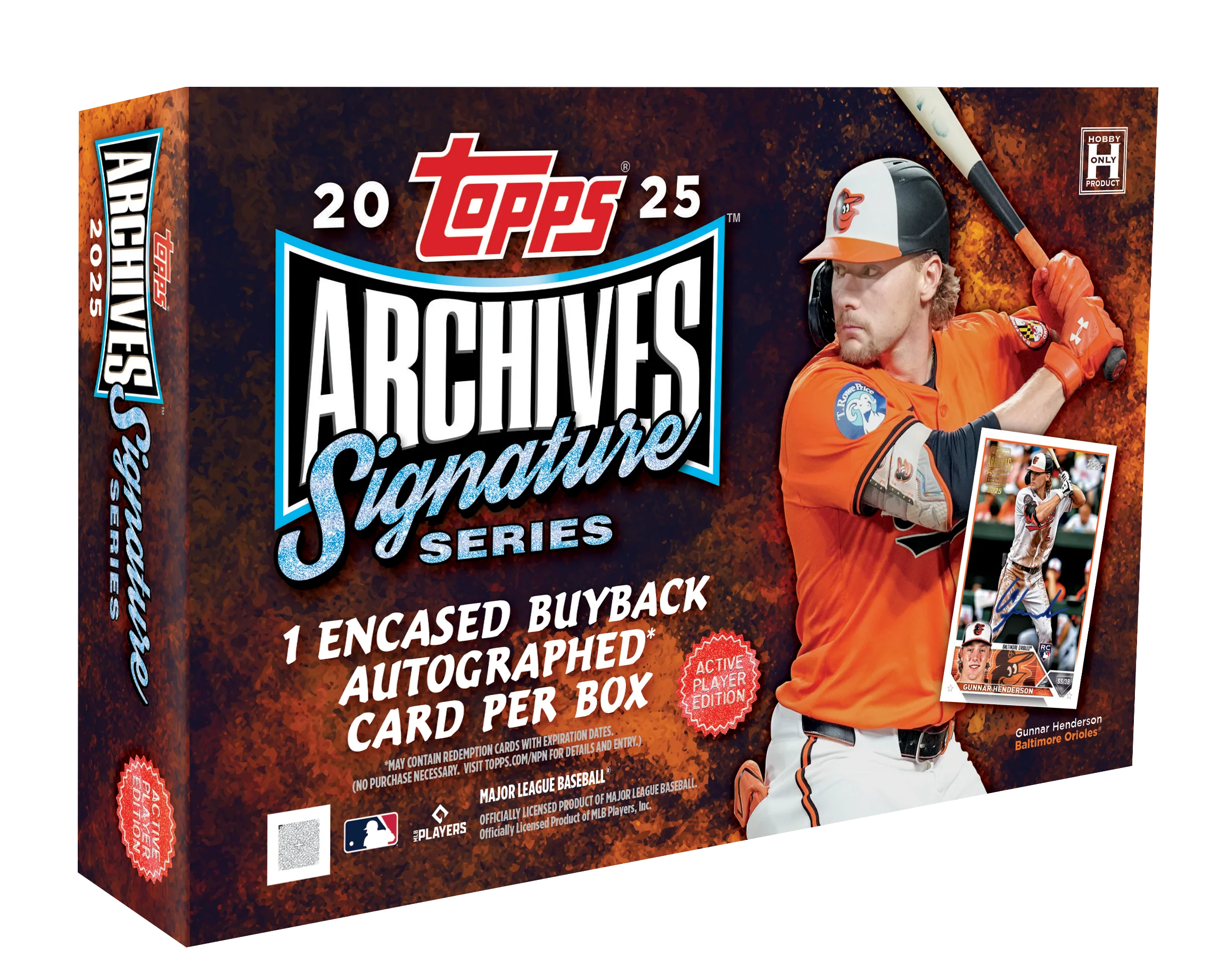 2025 Topps Archives Signature Series Active Player Edition Hobby Box
