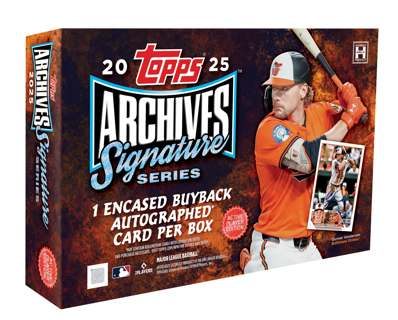 2025 Topps Archives Signature Series Active Player Edition Hobby Box