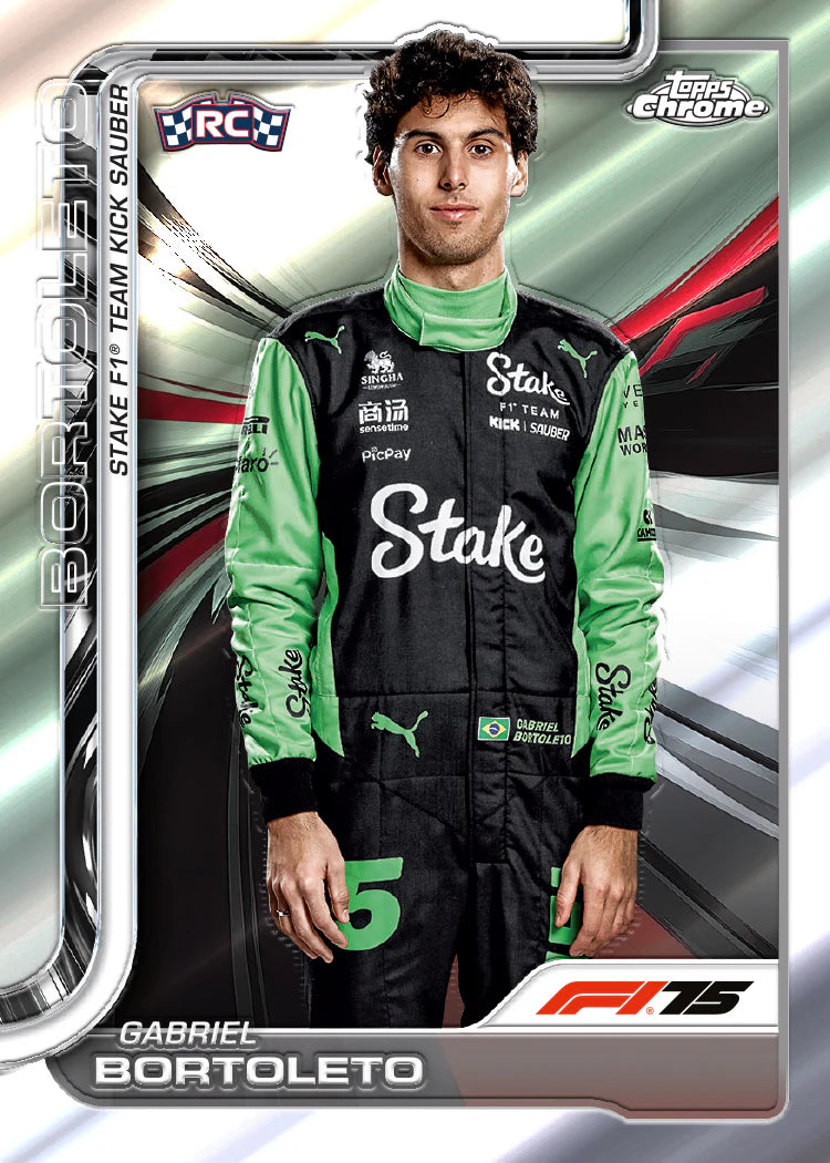 2025 Topps Chrome Formula 1 Value Box