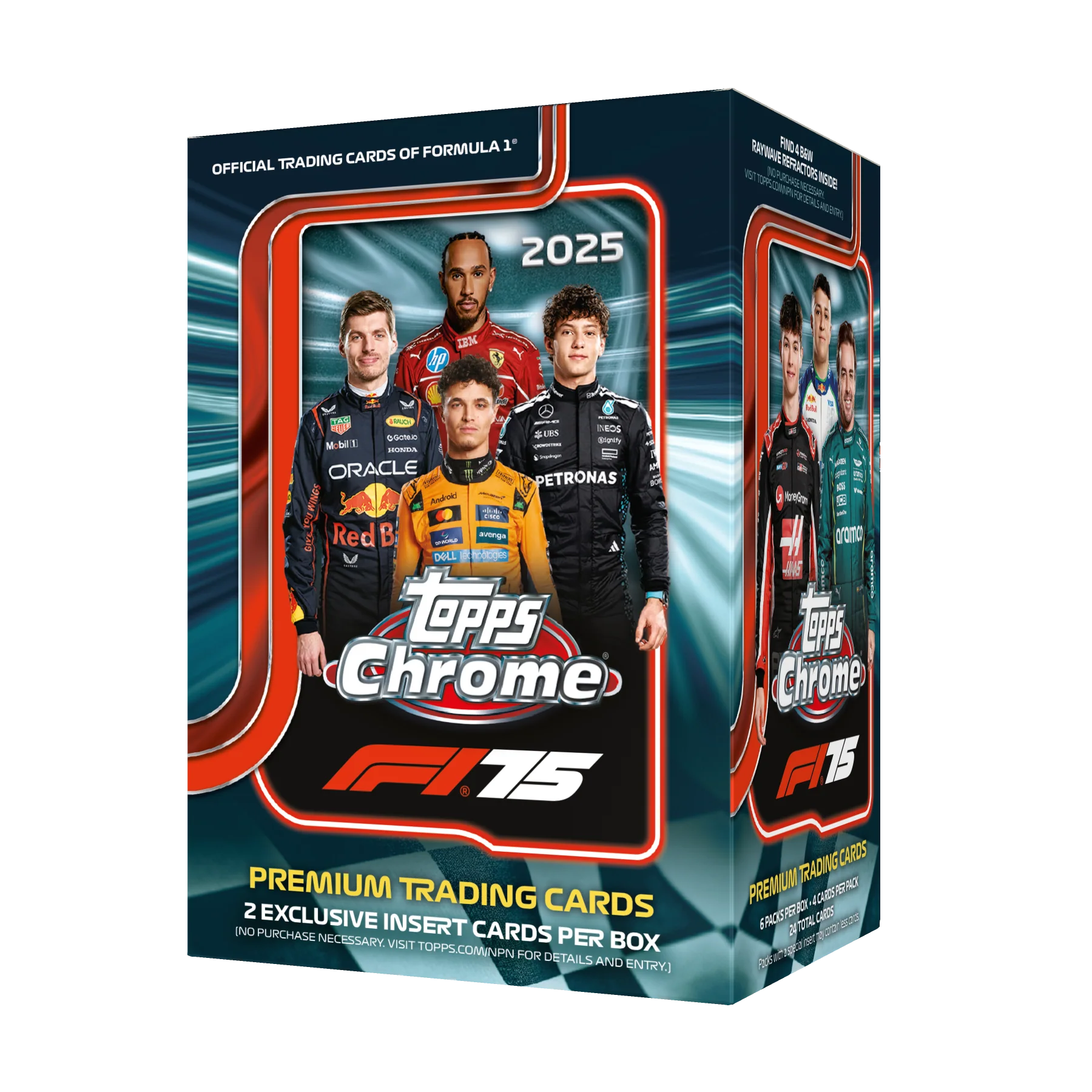 2025 Topps Chrome Formula 1 Value Box