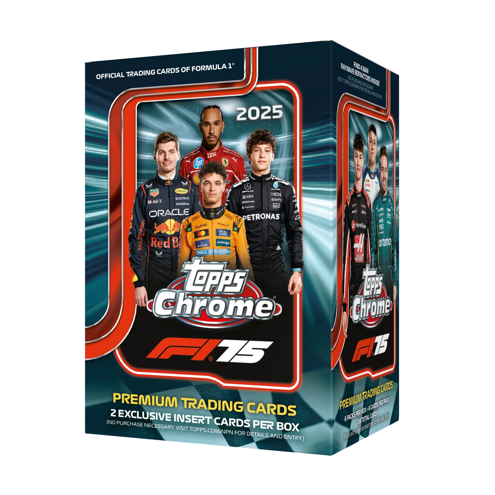 2025 Topps Chrome Formula 1 Value Box