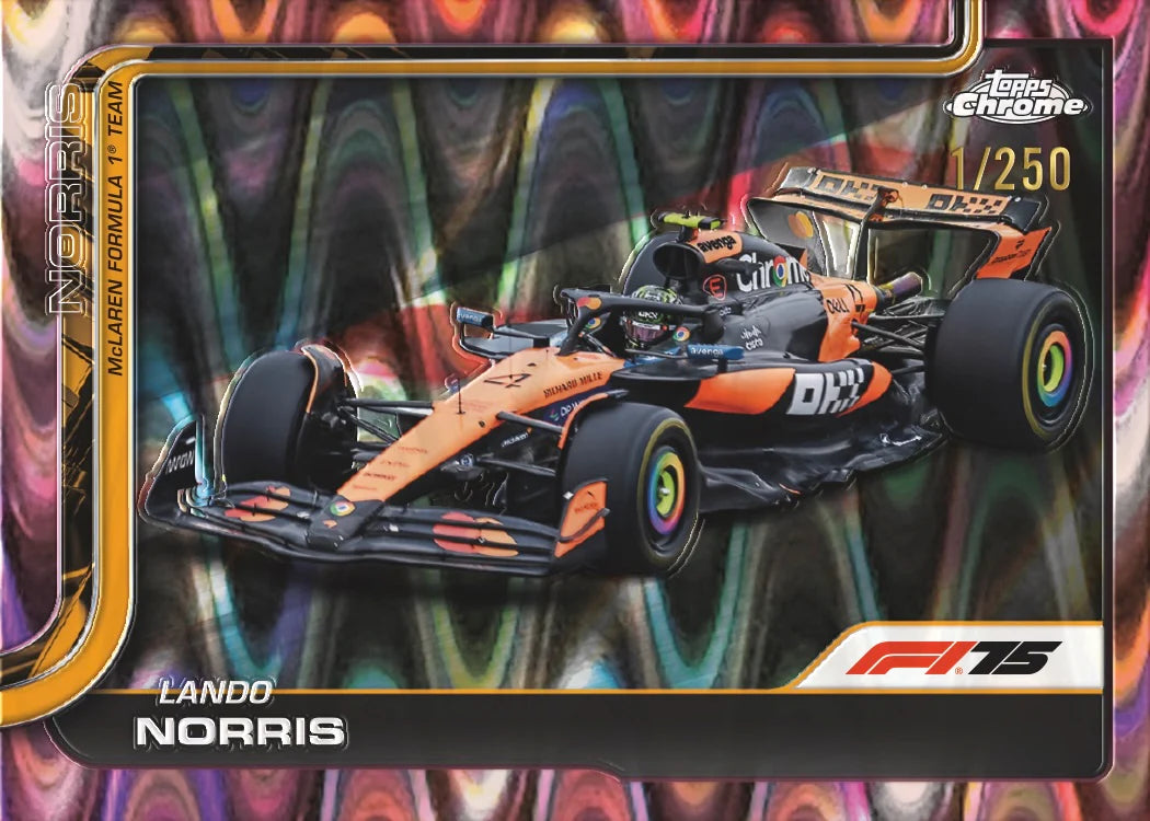 2025 Topps Chrome Formula 1 Value Box