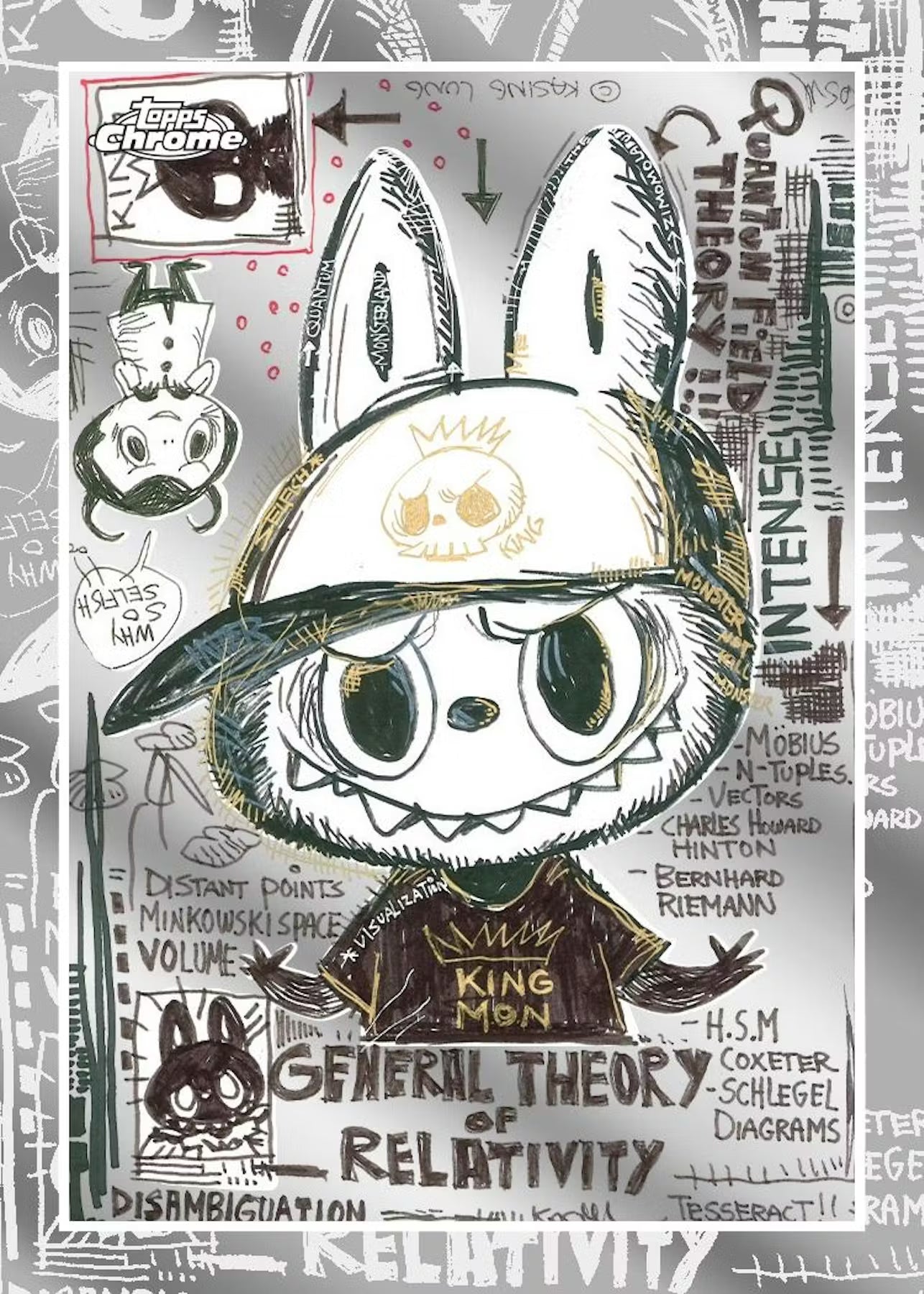 2025 Topps Chrome Labubu 10th Anniversary Box