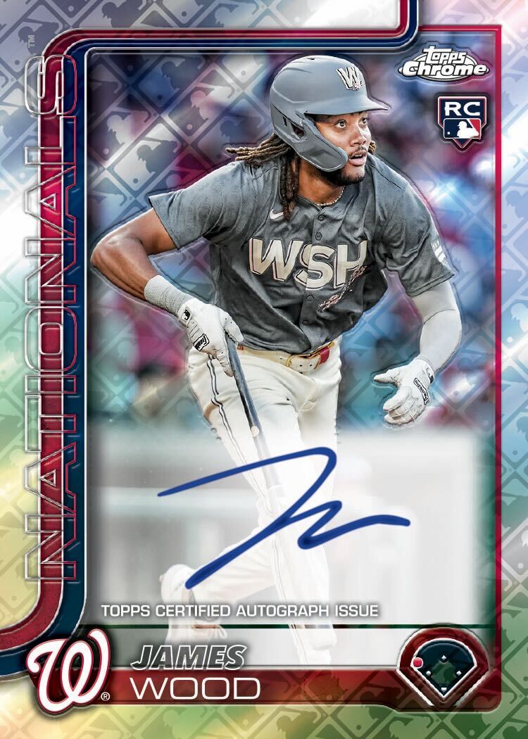2025 Topps Chrome Baseball Logofractor Mega Box