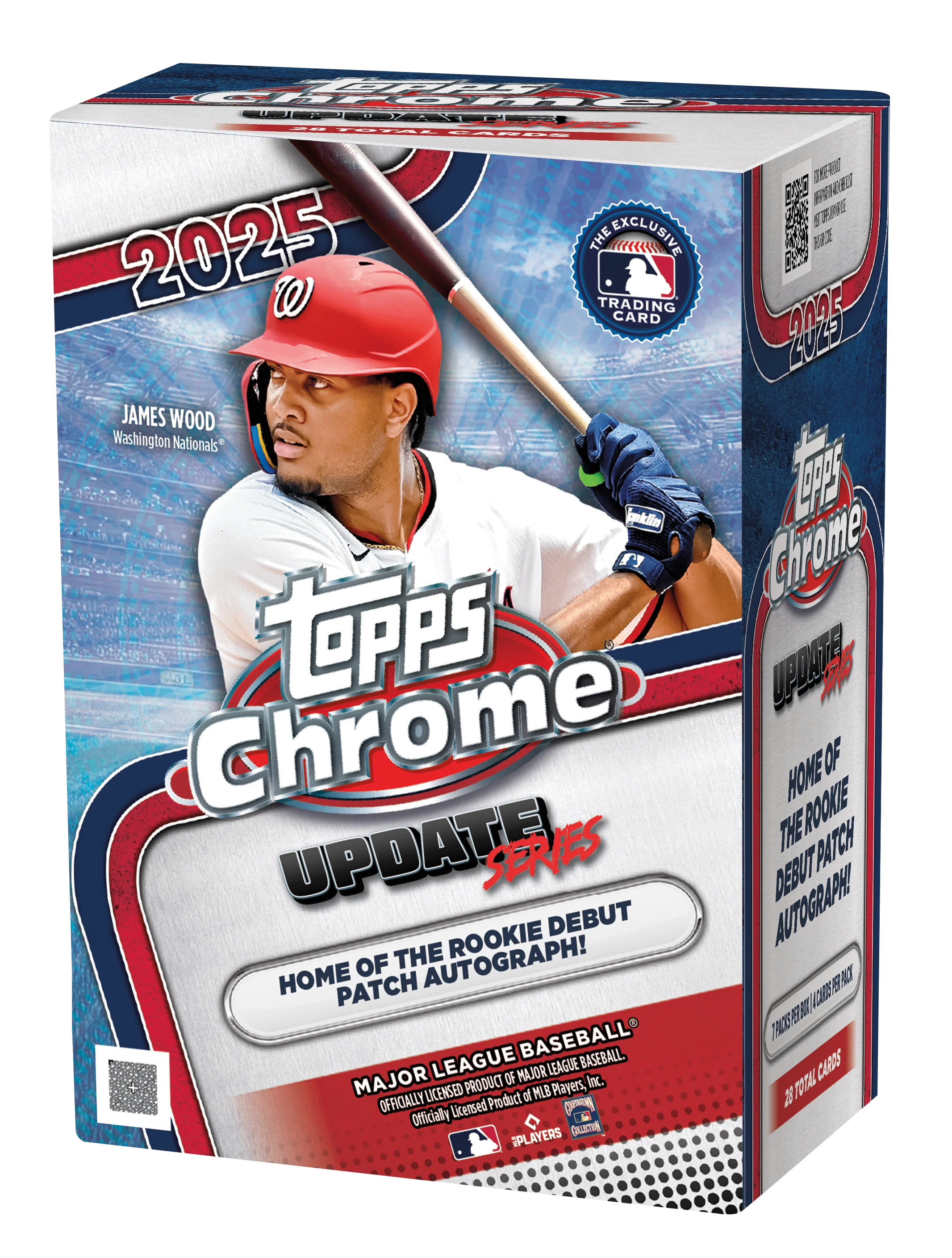 2025 Topps Chrome Baseball Update Series Value Box