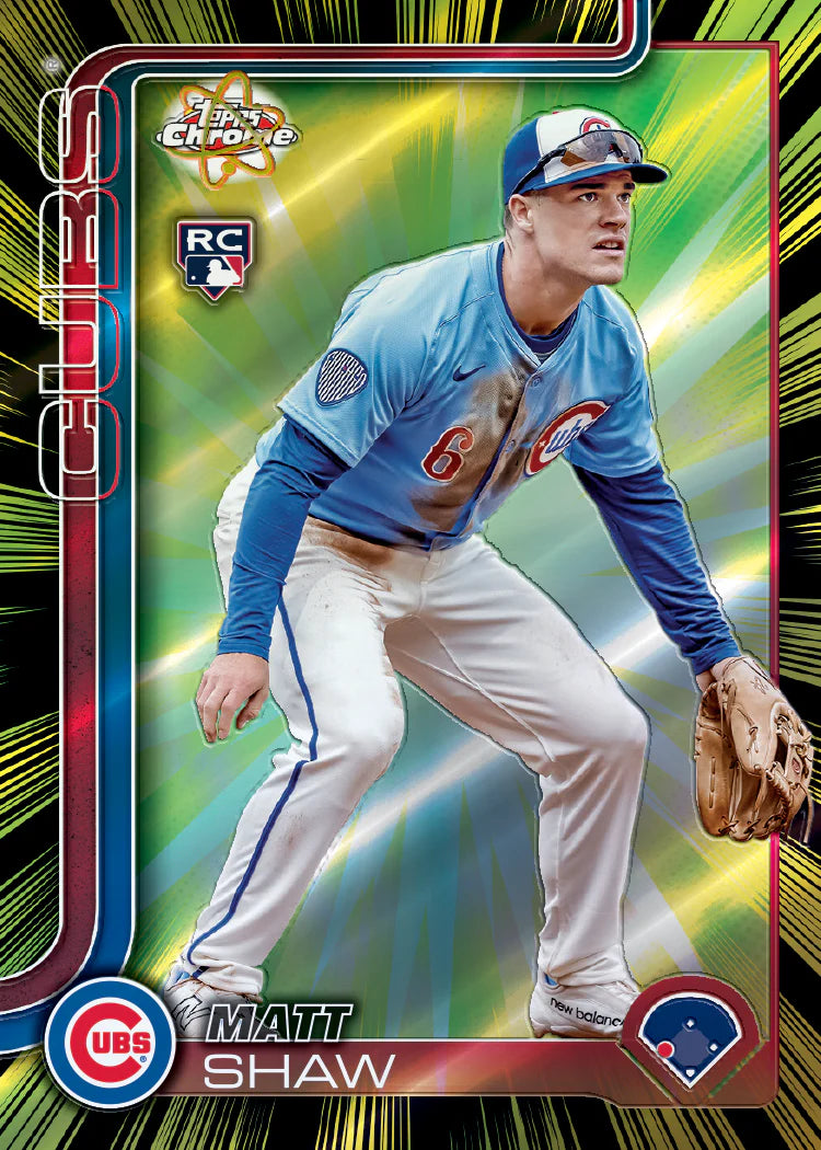2025 Topps Chrome Baseball Update Series Hobby Box