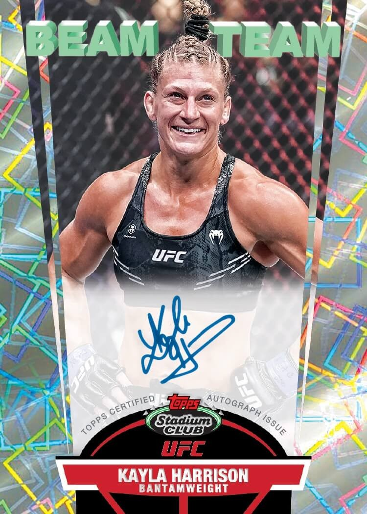 2025 Topps Stadium Club UFC Blaster Box