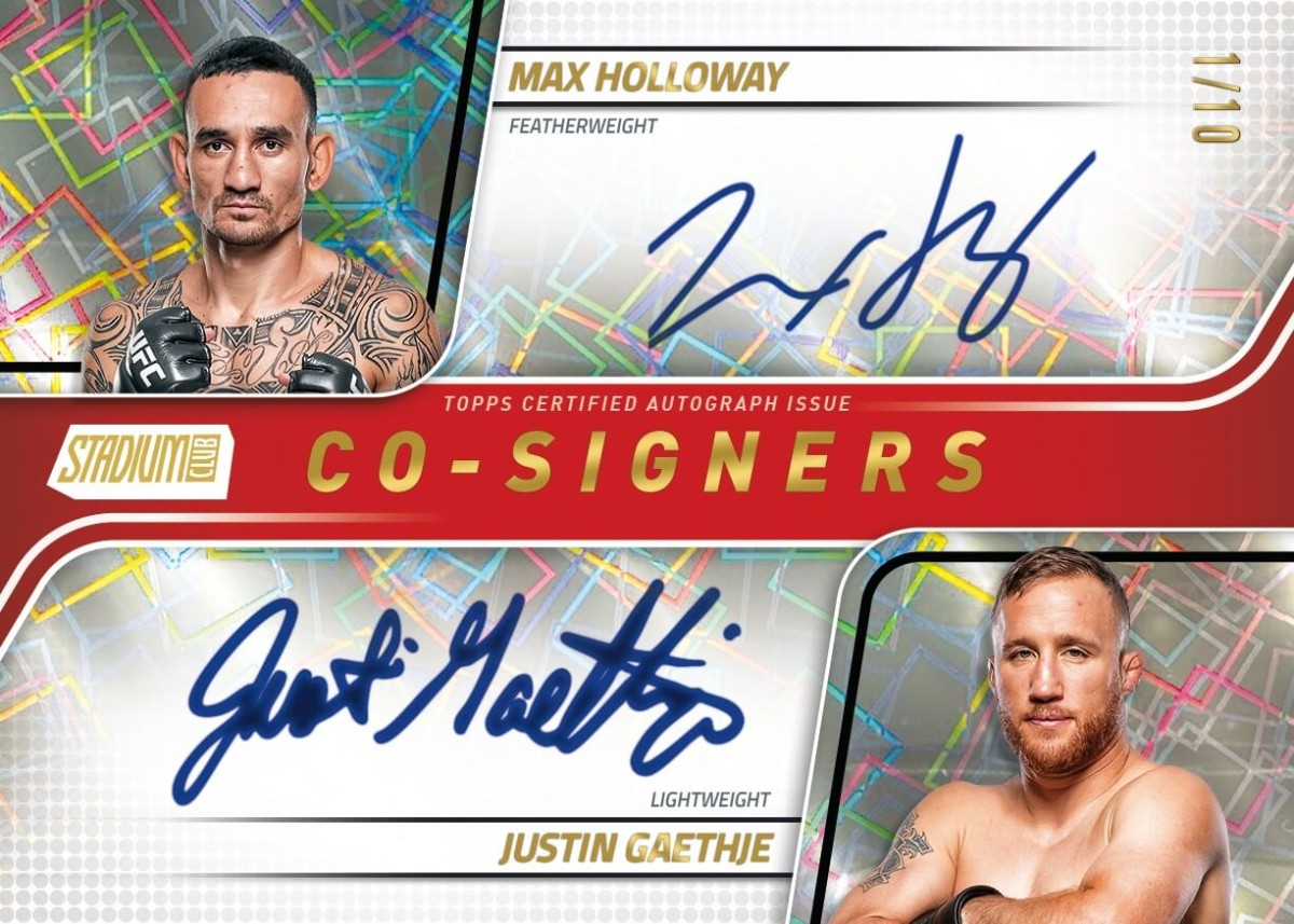 2025 Topps Stadium Club UFC Blaster Box