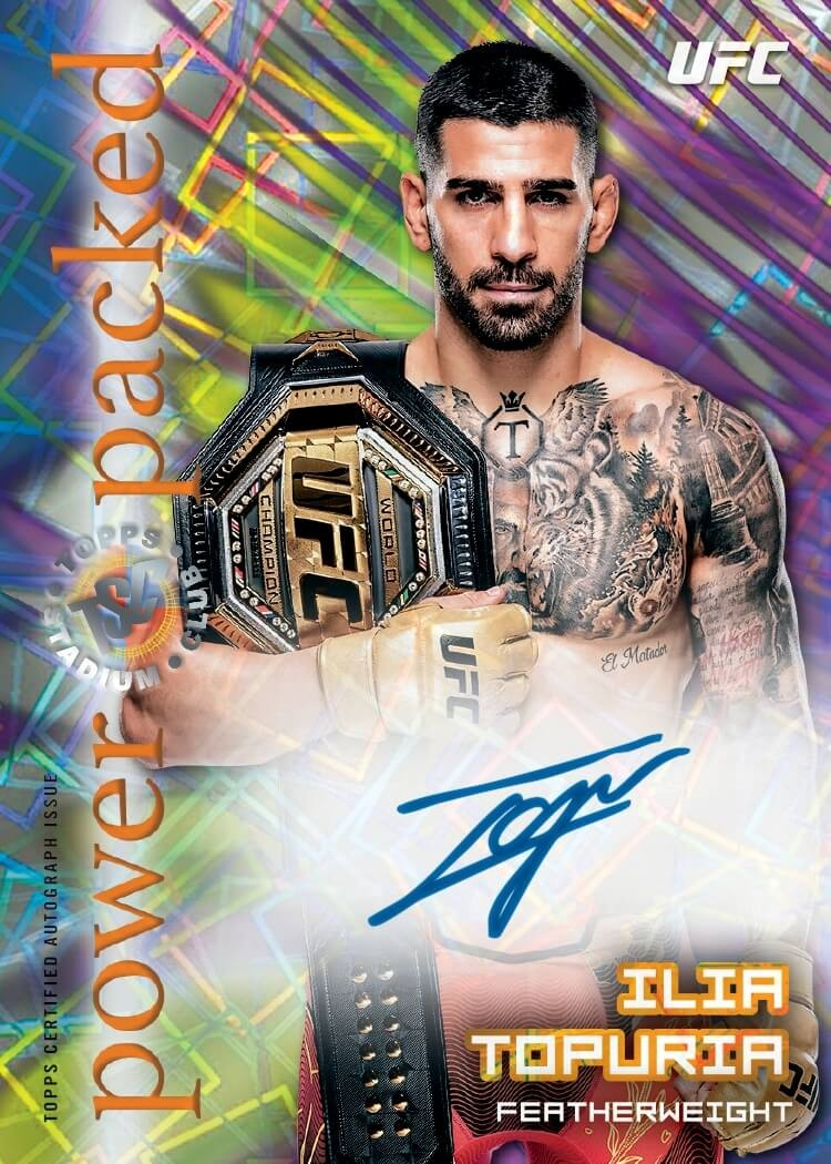 2025 Topps Stadium Club UFC Hobby Box