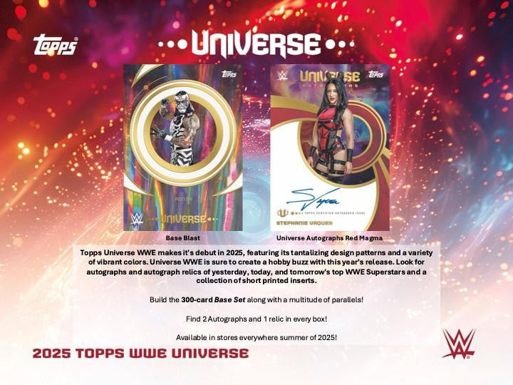 2025 Topps WWE Universe Hobby Box