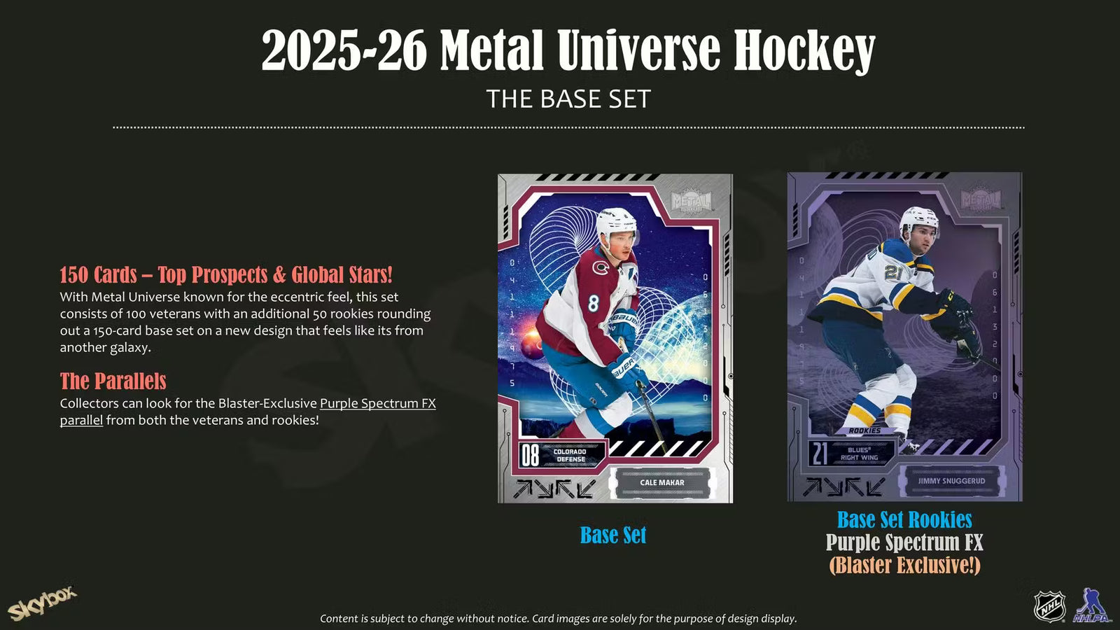 2025-26 Upper Deck Metal NHL Hockey Blaster Box
