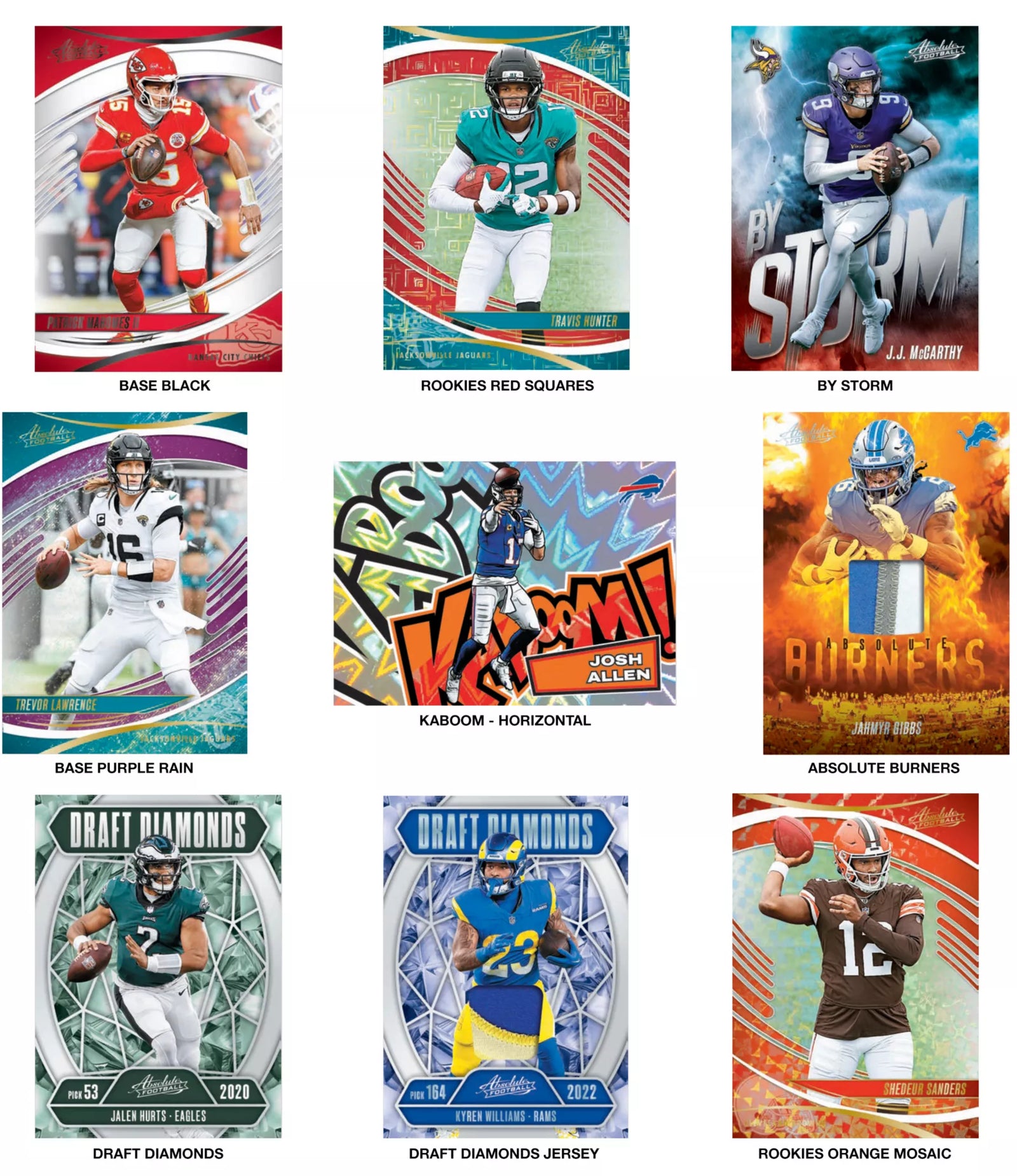 2025 Panini Absolute NFL Football Blaster Box