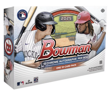 2025 Bowman MLB Jumbo Hobby Box