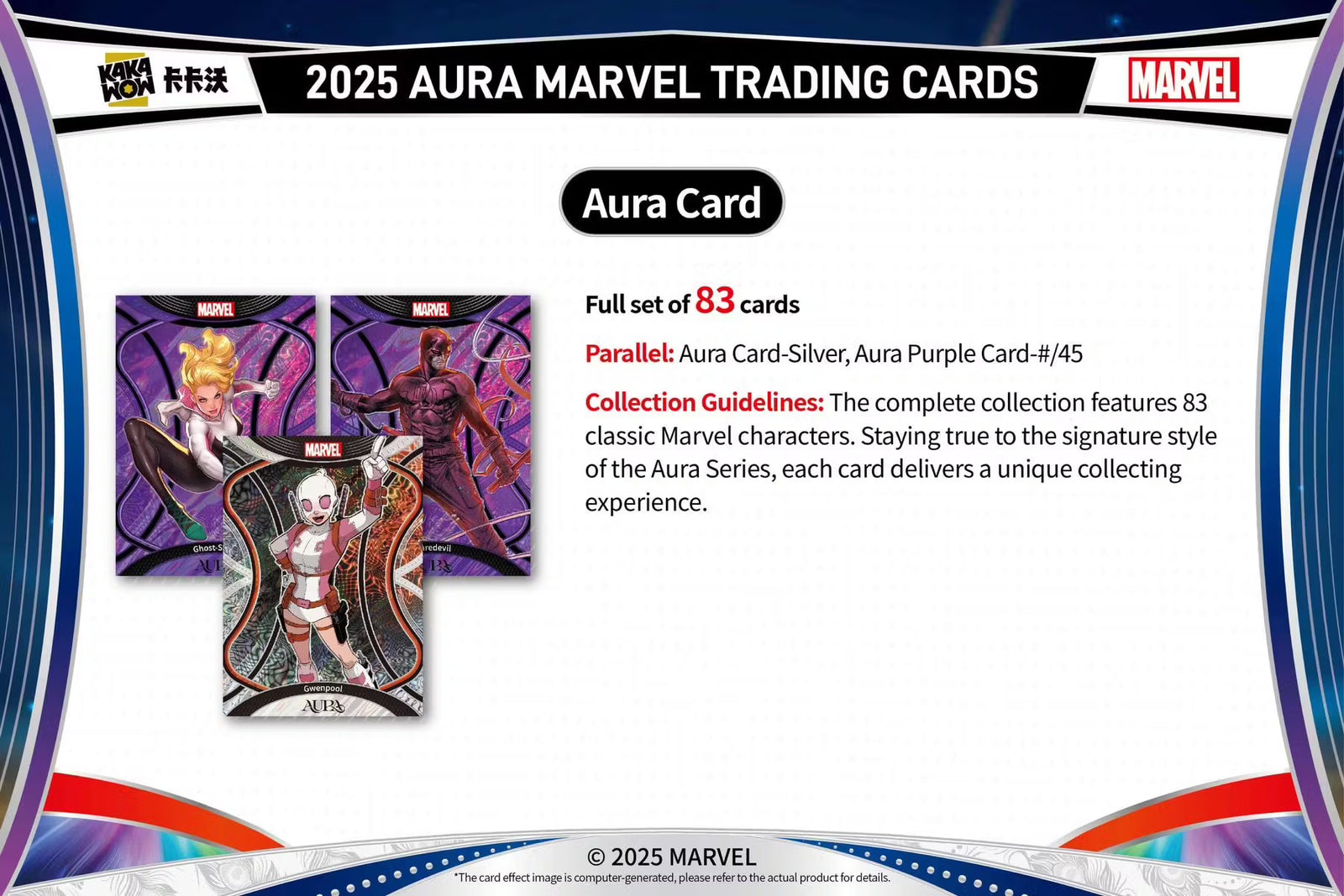 2025 Kakawow Marvel Aura Hobby Box