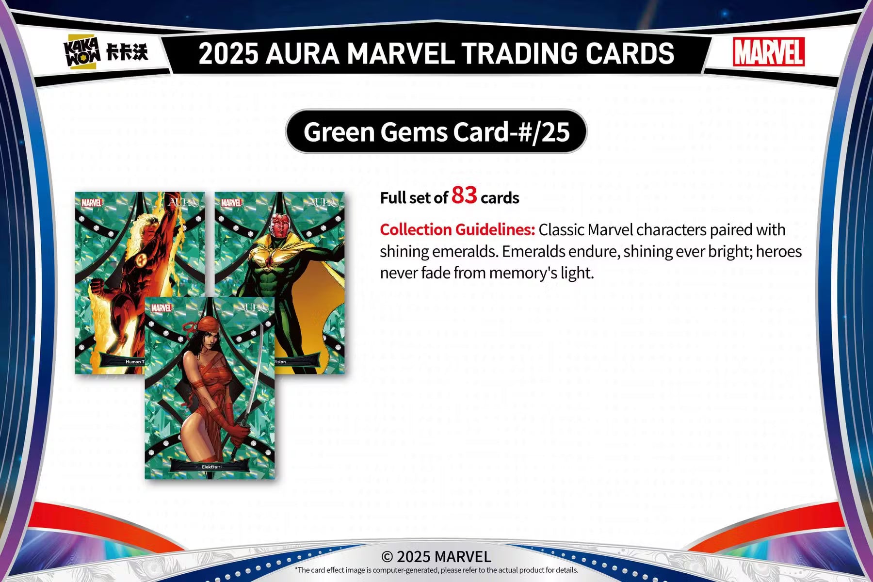 2025 Kakawow Marvel Aura Hobby Box