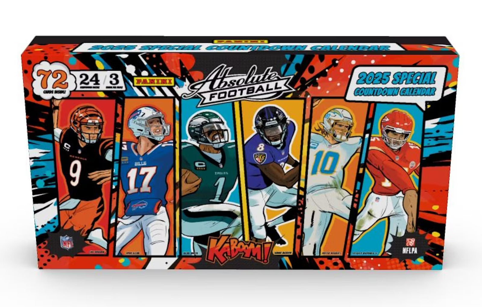 2025 Panini Absolute Football Kaboom Advent Calendar