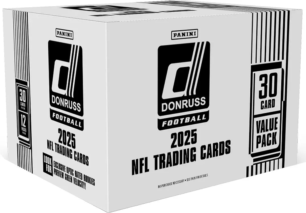 2025 Panini Donruss Football Fat Pack Cello Box