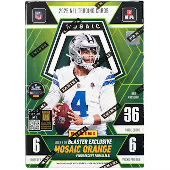 2025 Panini Mosaic Football Blaster Box (Case of 20)