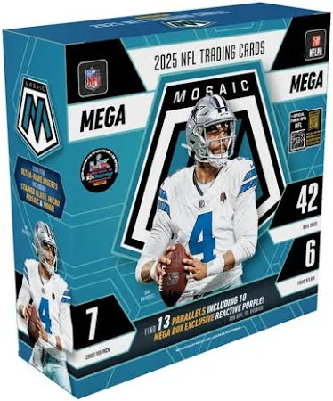 2025 Panini Mosaic Football Mega Box (Case of 20)