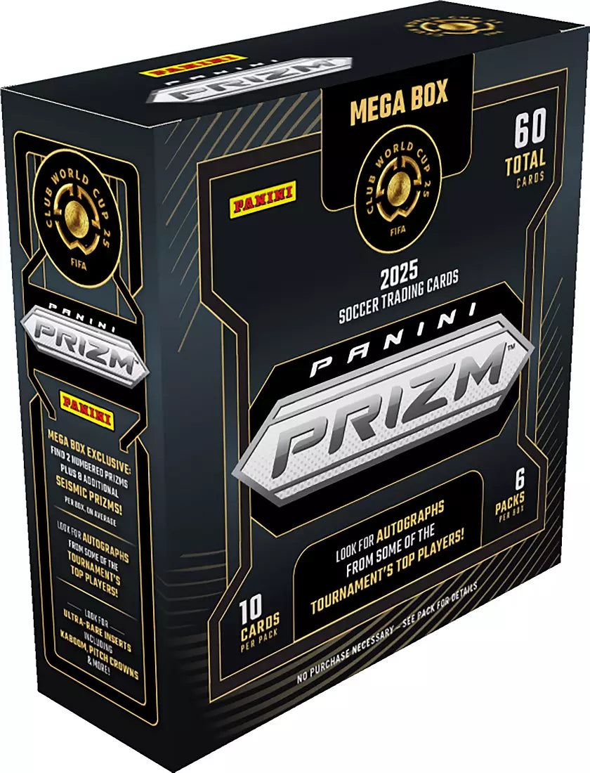 2025 Panini Prizm FIFA Soccer Mega Box