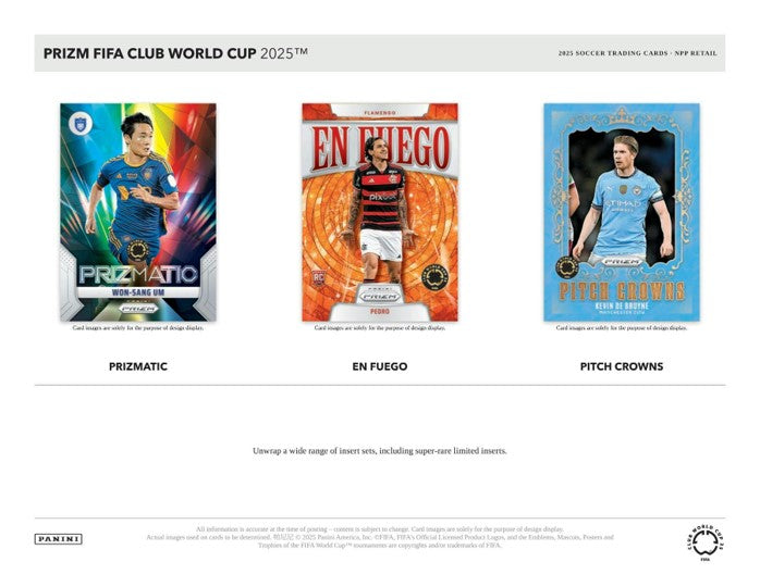 2025 Panini Prizm FIFA World Cup Soccer Blaster Box