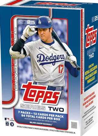 2025 Topps Baseball Series 2 Blaster Box