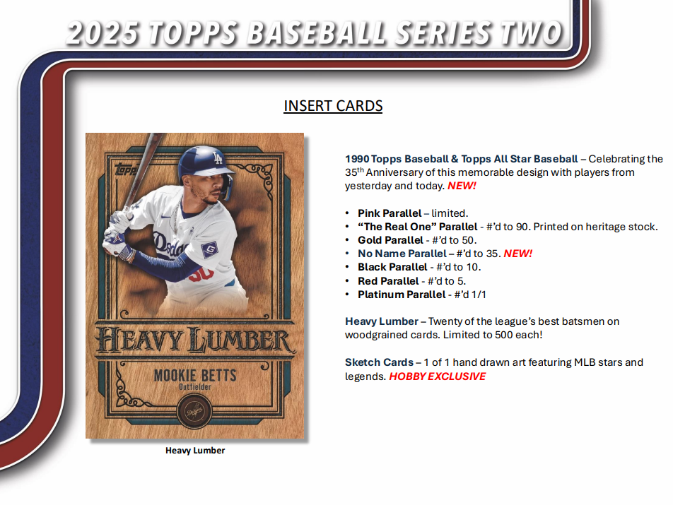 2025 Topps Baseball Series 2 Blaster Box