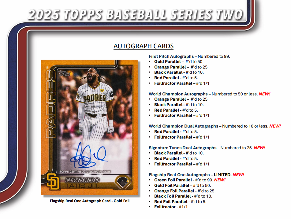 2025 Topps Baseball Series 2 Blaster Box