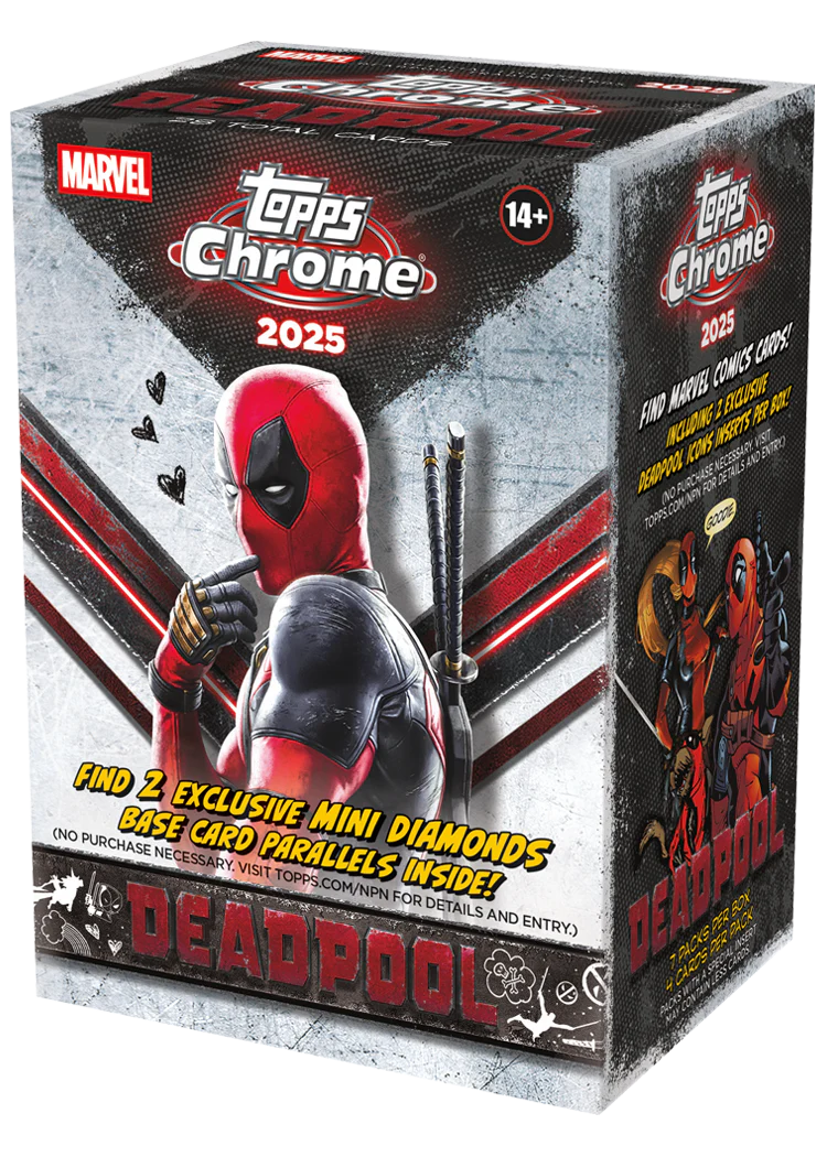 2025 Topps Chrome Deadpool Value Box
