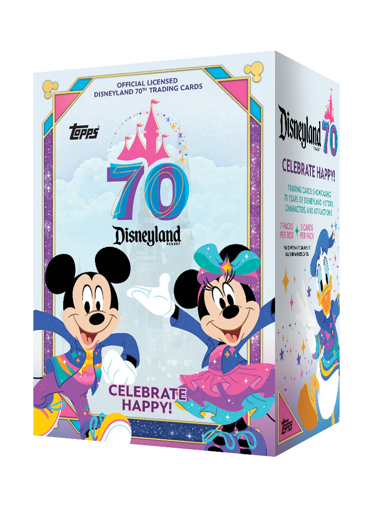 2025 Topps Disneyland 70th Anniversary Blaster Box