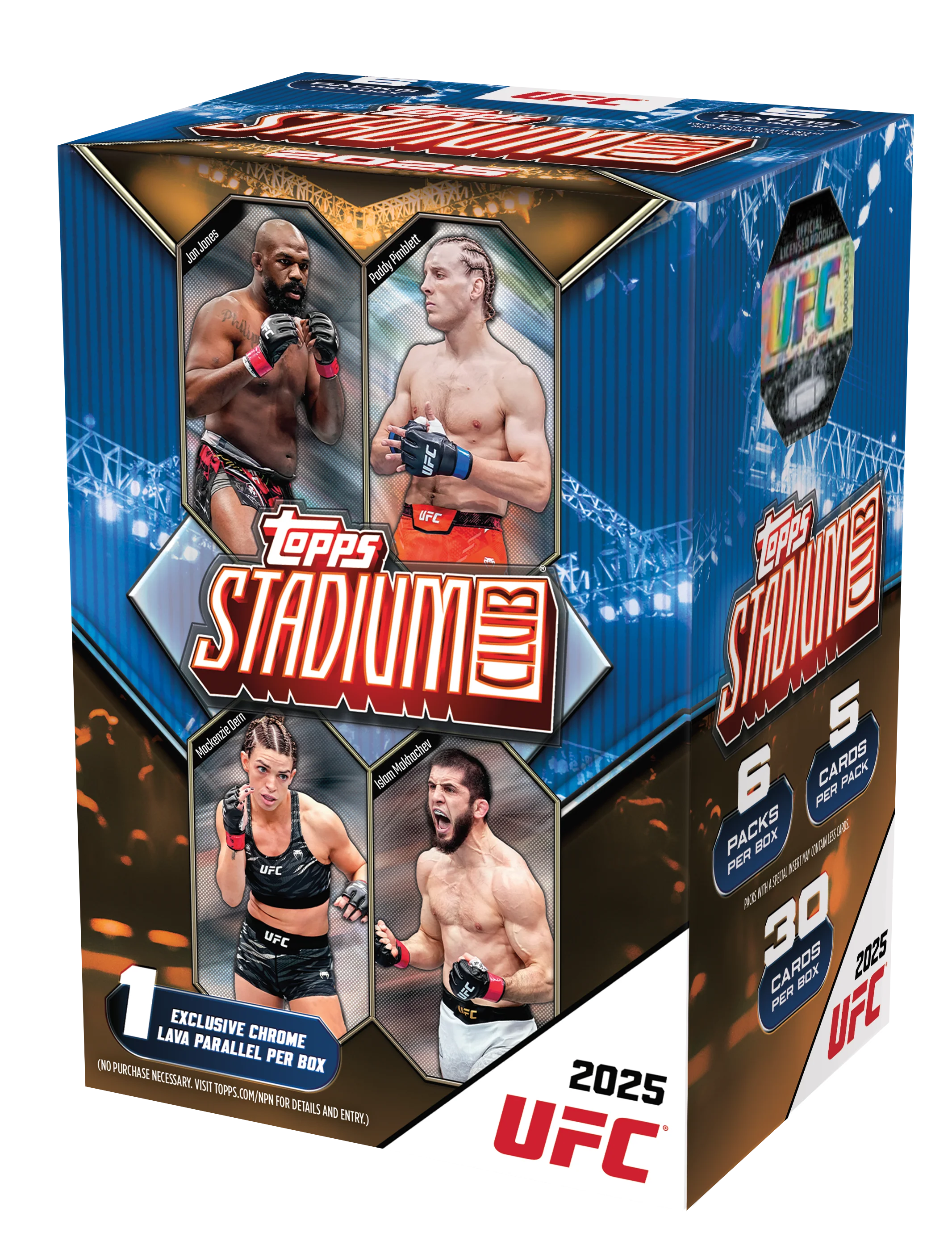 2025 Topps Stadium Club UFC Blaster Box