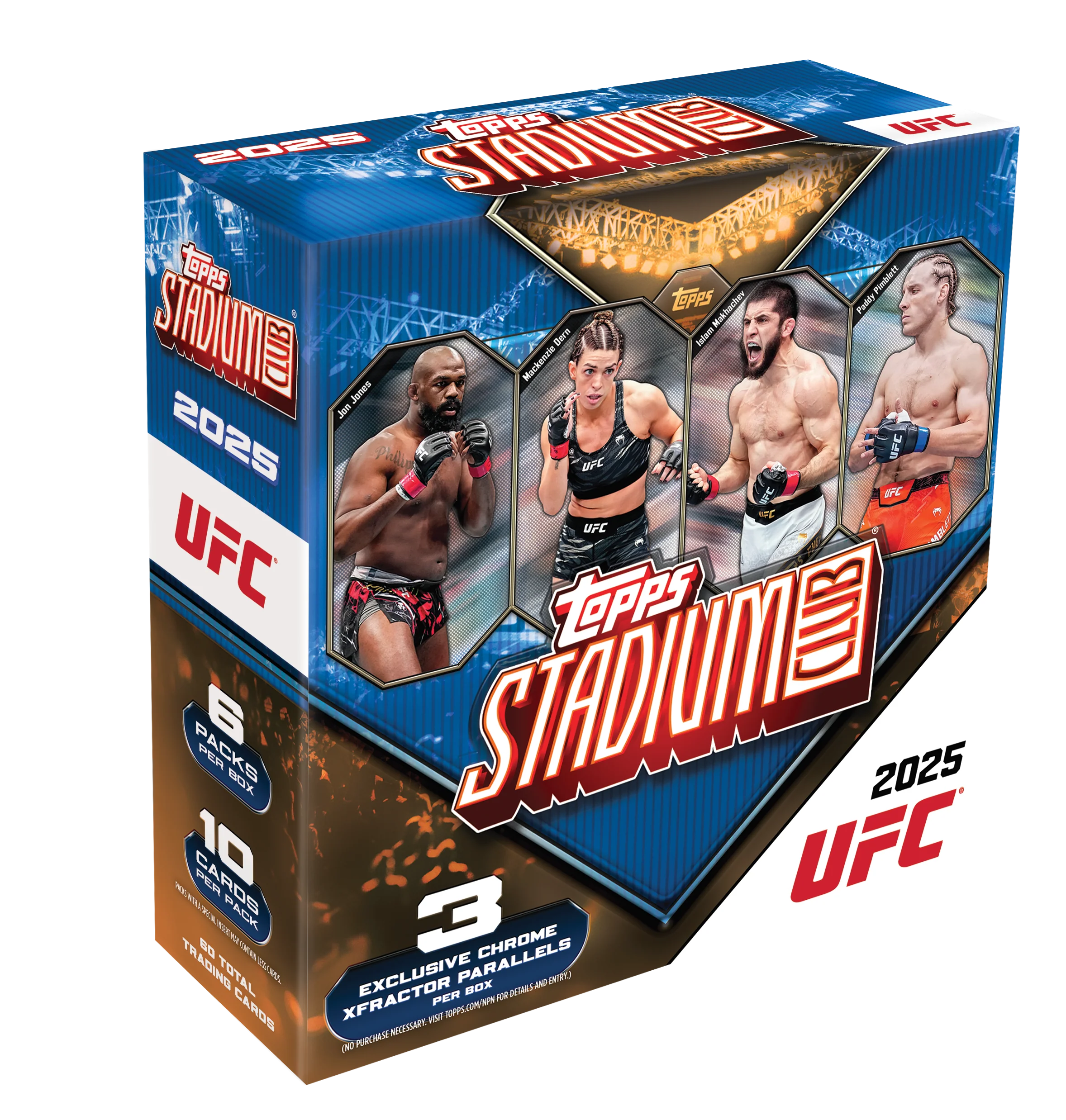 2025 Topps Stadium Club UFC Mega Box