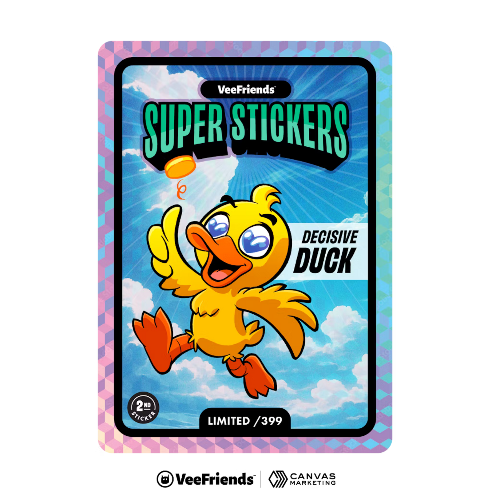 2025 VeeFriends Super Stickers Box: Manga Series