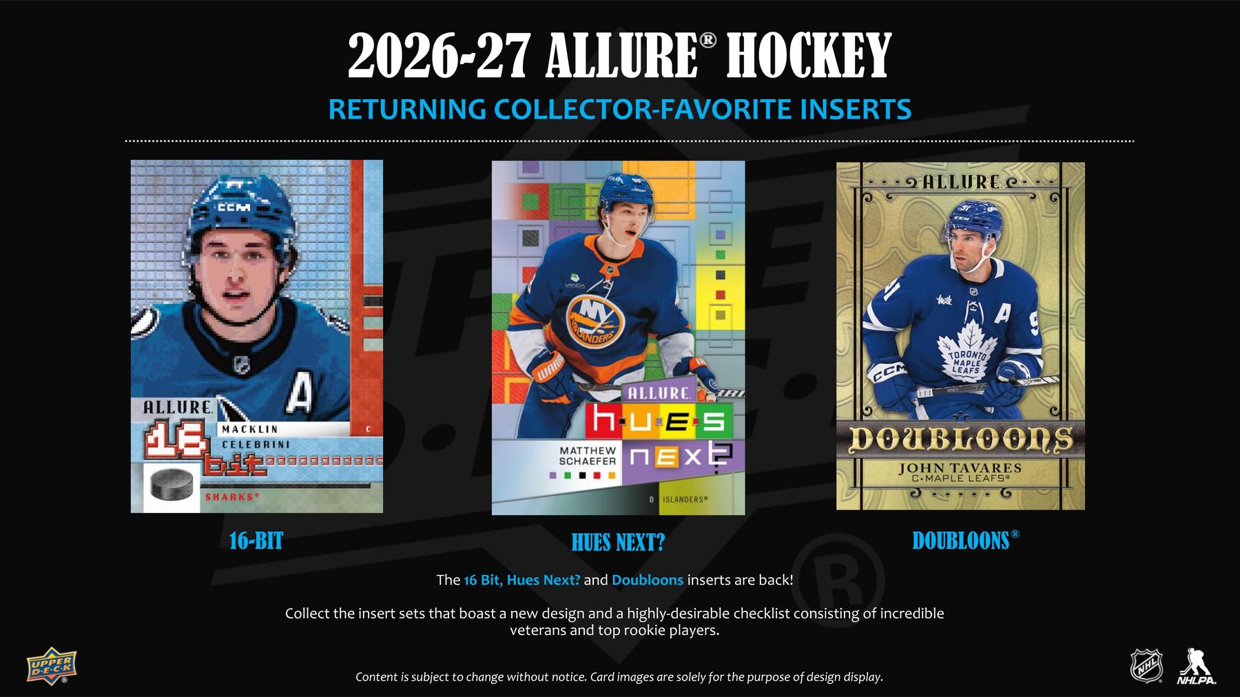 2026-27 Upper Deck Allure Hockey Blaster Sell Sheet 4
