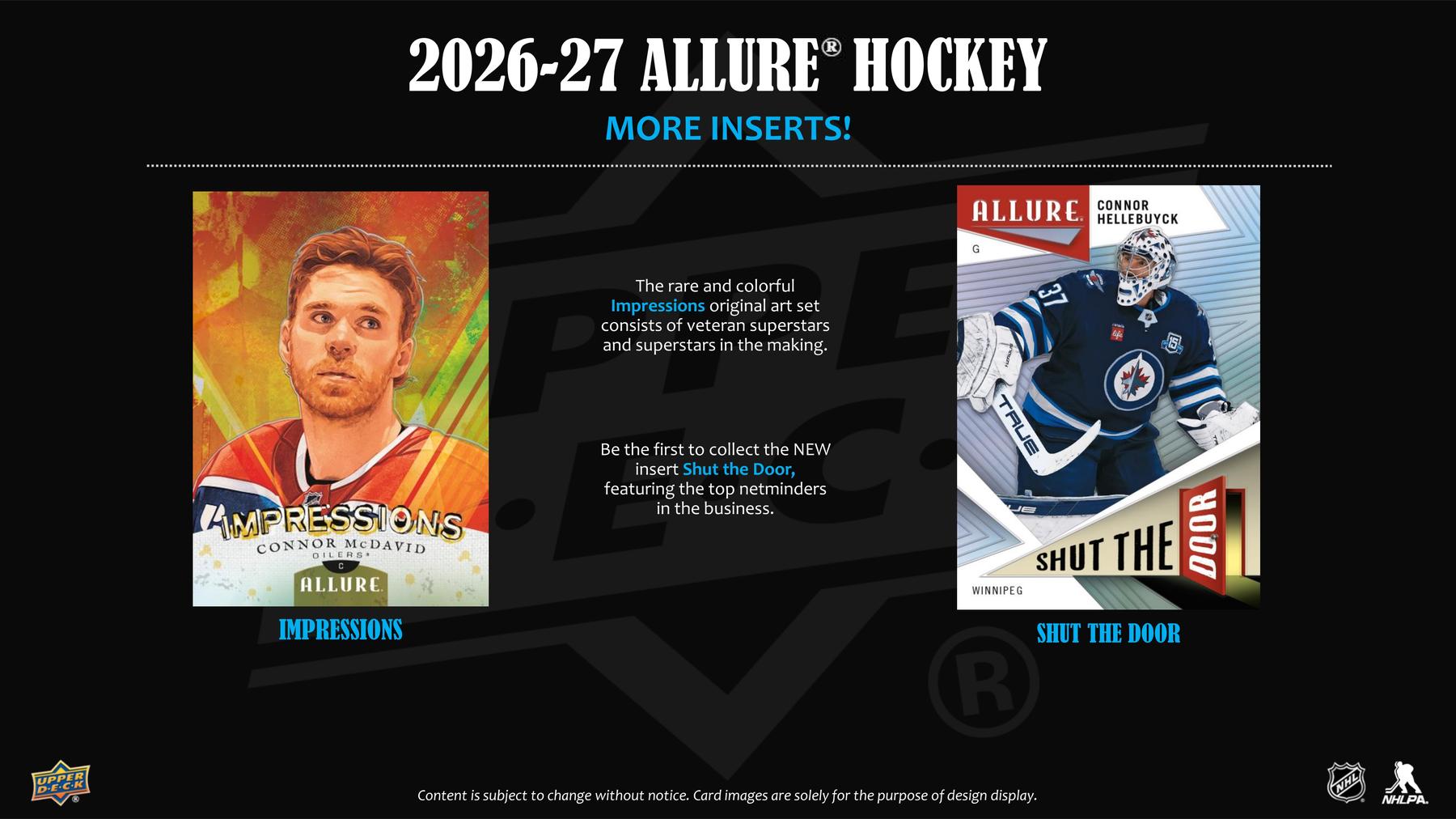 2026-27 Upper Deck Allure Hockey Blaster Sell Sheet 5