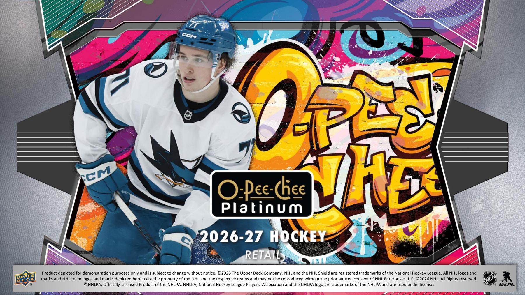 2026-27 Upper Deck O-Pee-Chee Platinum Hockey Blaster Sell Sheet 1