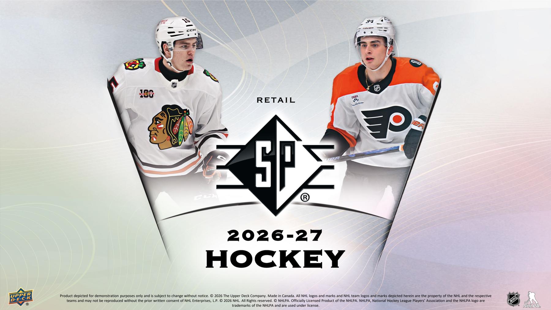 2026-27 Upper Deck SP Hockey Retail Sell Sheet 1