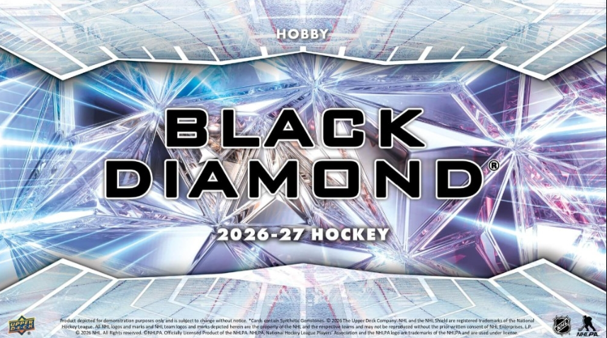 2026-27 Upper Deck Black Diamond Hockey Hobby Box