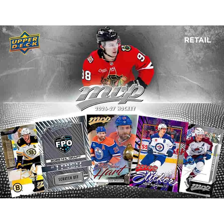 2026-27 Upper Deck MVP Hockey Retail Box