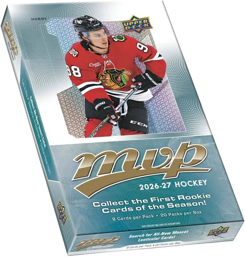 2026-27 Upper Deck MVP Hockey Hobby Box (Pricing In Store Only)