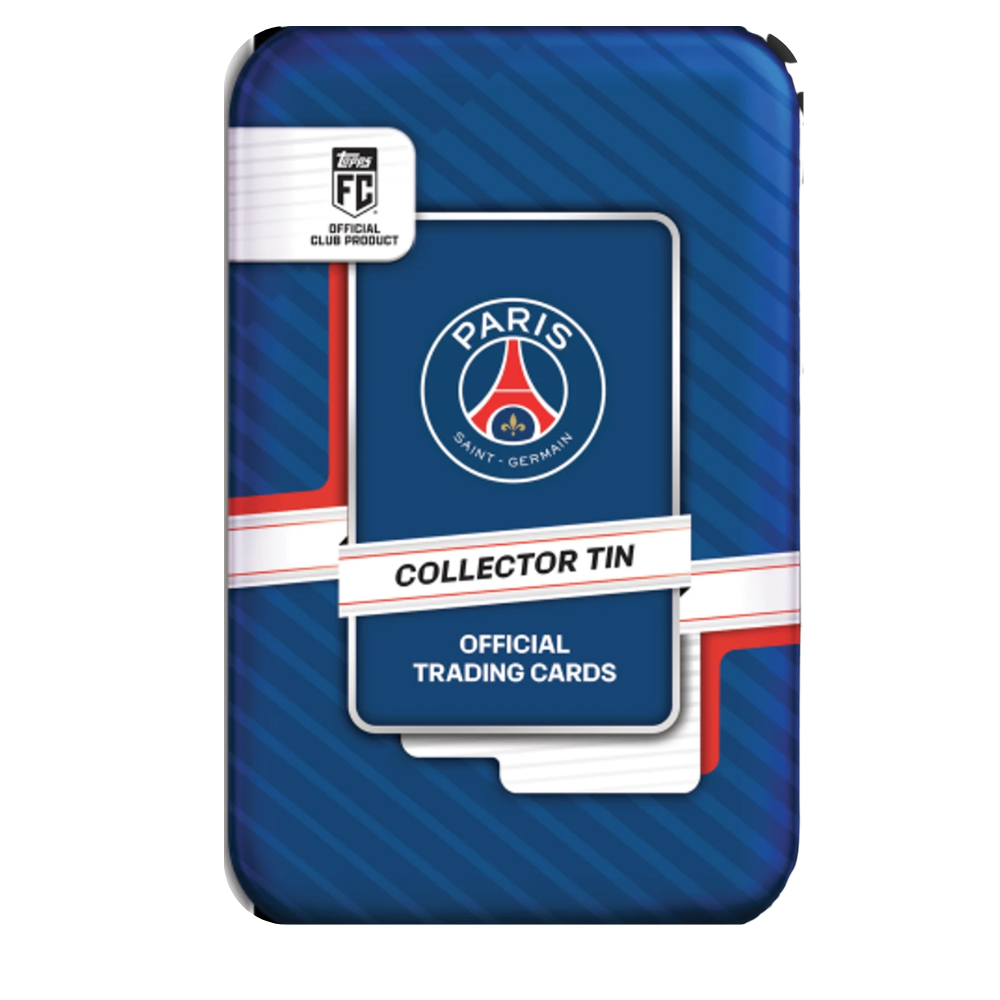 2026-27 Topps Soccer Paris Saint-Germain FC Club Collector Tin