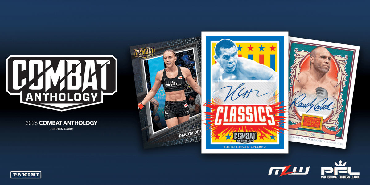 2026 Panini Combat Anthology Blaster Box