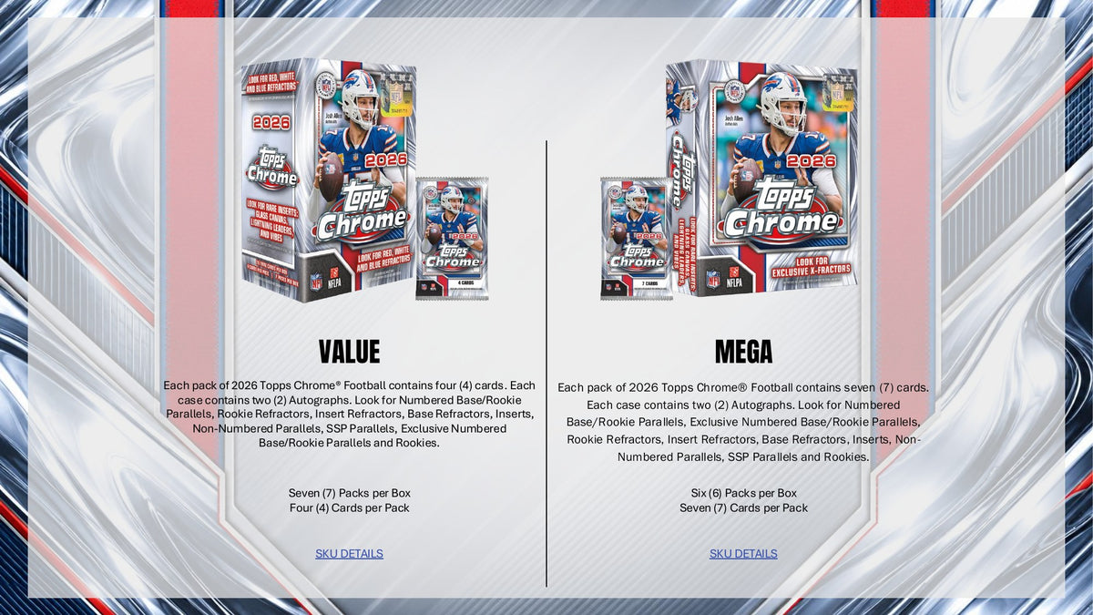 2026 Topps Chrome Football Sell Sheet 5